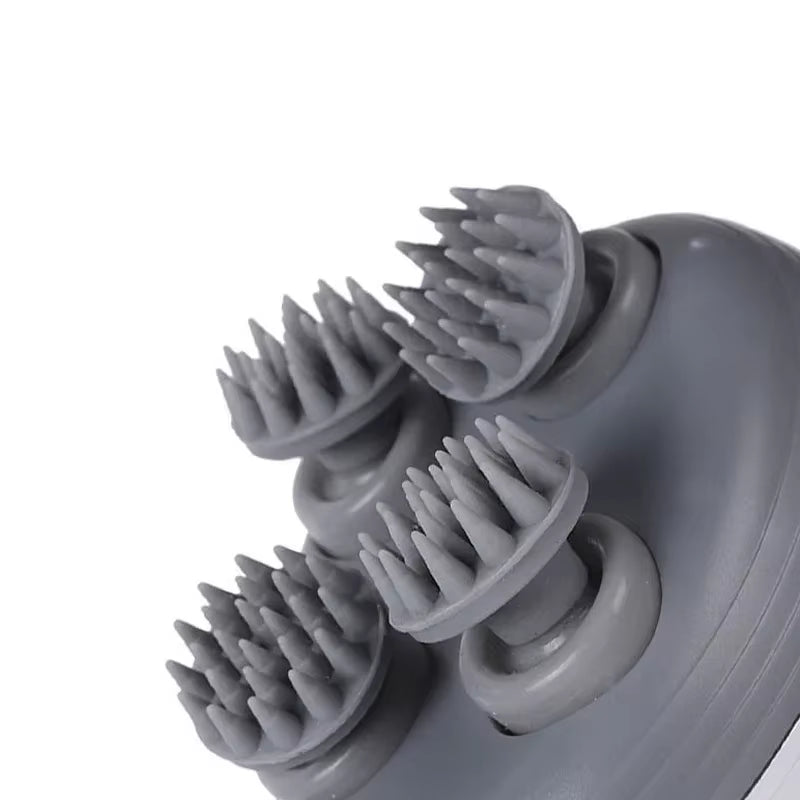 Electric Scalp Head Massager Red Light Therapy Antistress Relax Body Massage Remove Muscle Tension Tiredness Massageador Tool